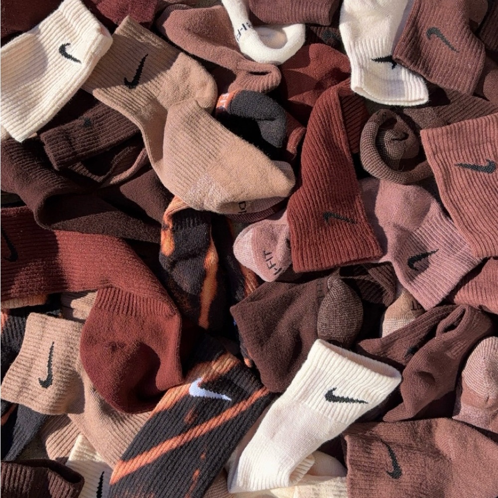 Custom Dyed Nike Ankle Socks - 6 Pack
